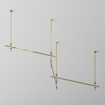 Șină spoturi Busbar trunkings Flarity alamă Maytoni, L100