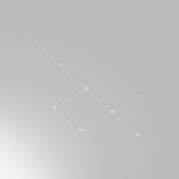 Șină spoturi Busbar trunkings Unity alb Maytoni, L102