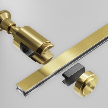 Accesoriu șină spoturi Accessories for tracks Flarity Maytoni, L3, H9, brass