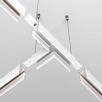 Accesoriu șină spoturi Accessories for tracks Exility Maytoni, L17, white