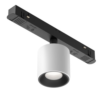Spot magnetic pe șină Alfa S negru Maytoni, 7W