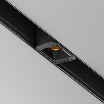 Spot magnetic pe șină Points S negru Maytoni, 2W, 3000K