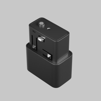 Spot magnetic pe șină Points S negru Maytoni, 2W, 3000K