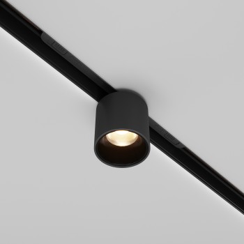Spot magnetic pe șină Alfa S negru Maytoni, 6W