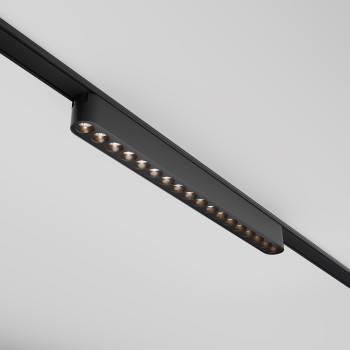 Spot magnetic pe șină Points negru Maytoni, 16W, 3000K