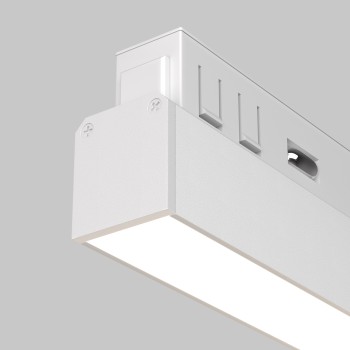 Spot magnetic pe șină Basis Angle alb Maytoni, 24W, 4000K, L32