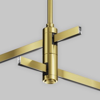 Accesoriu șină spoturi Accessories for tracks Flarity Maytoni, L4, H18, brass, IP20