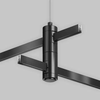 Accesoriu șină spoturi Accessories for tracks Flarity Maytoni, L4, H110, l3, black, IP20