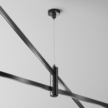 Accesoriu șină spoturi Accessories for tracks Flarity Maytoni, L4, H110, l3, black, IP20