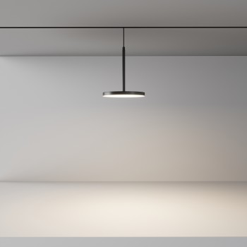 Spot magnetic pe șină Plato negru Maytoni, 15W, L19, H127