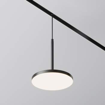 Spot magnetic pe șină Plato negru Maytoni, 15W, L19, H127