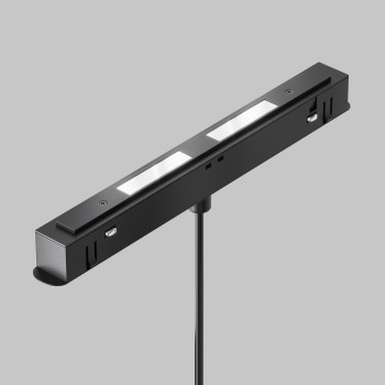 Spot magnetic pe șină Plato negru Maytoni, 15W, L19, H127