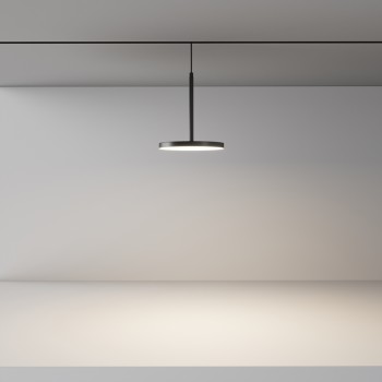 Spot magnetic pe șină Plato negru Maytoni, 15W, L19, H127