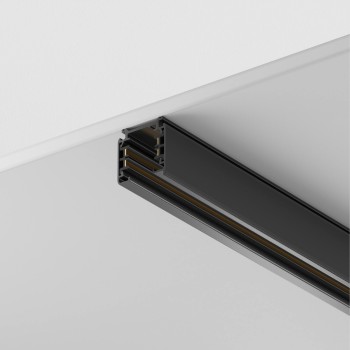 Șină spoturi Busbar trunkings Trinity negru Maytoni, L200