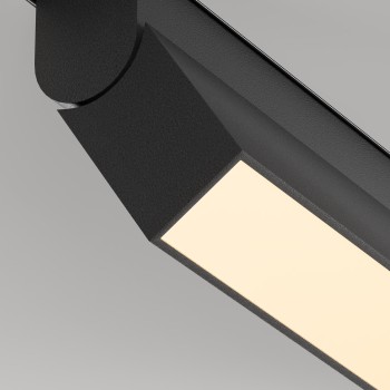 Spot magnetic pe șină Basis Rot negru Maytoni, 12W
