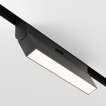Spot magnetic pe șină Basis Rot negru Maytoni, 12W