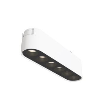 Spot magnetic pe șină Points alb Maytoni, 6W, 3000K