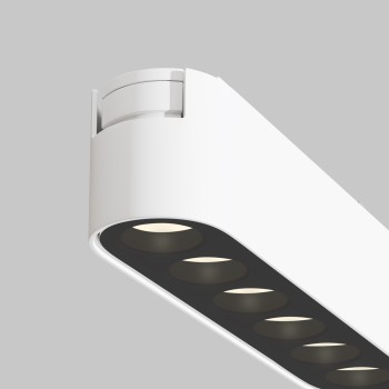 Spot magnetic pe șină Points alb Maytoni, 6W, 3000K