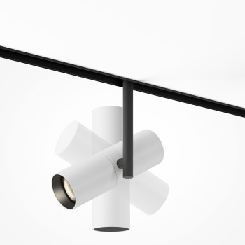 Spot magnetic pe șină Elti negru Maytoni, 12W, 3000K (3)