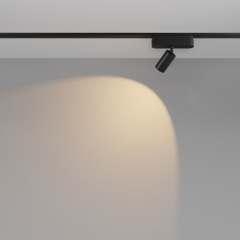 Spot magnetic pe șină Focus LED negru Maytoni, 5W, 3000K, L12