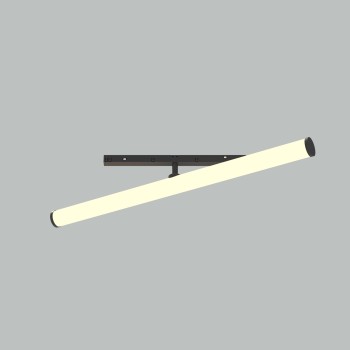 Spot magnetic pe șină Larc negru Maytoni, 25W, 3000K