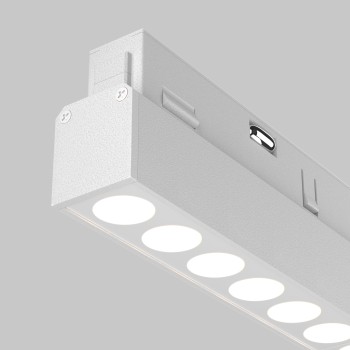 Spot magnetic pe șină Points alb Maytoni, 18W, 3000K