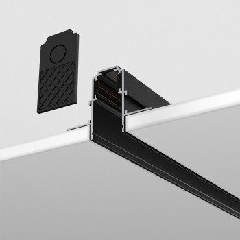 Șină spoturi Busbar trunkings Exility negru Maytoni, L100, l7