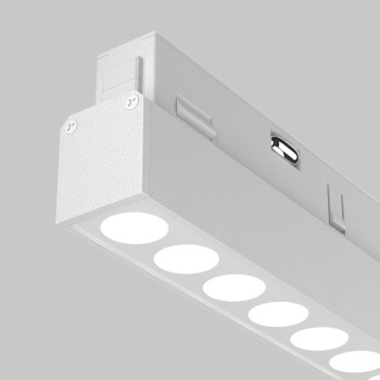 Spot magnetic pe șină Points alb Maytoni, 18W, 4000K