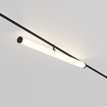 Spot magnetic pe șină Larc negru Maytoni, 25W, 4000K