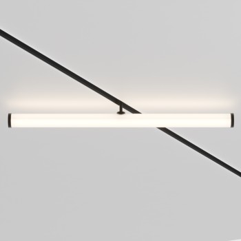 Spot magnetic pe șină Larc negru Maytoni, 25W, 4000K