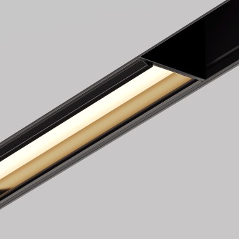 Spot magnetic pe șină Parete negru Maytoni, 12W, 3000K