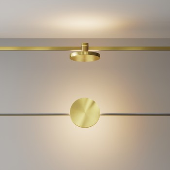 Spot magnetic pe șină Plato alamă Maytoni, 7W