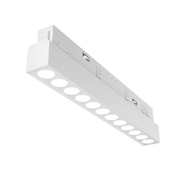 Spot magnetic pe șină Points alb Maytoni, 12W, 3000K, H4