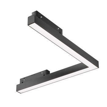 Spot magnetic pe șină Basis negru Maytoni, 24W, L30