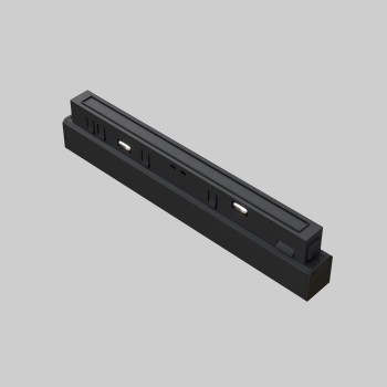 Spot magnetic pe șină Points negru Maytoni, 12W, 3000K, L22, H4