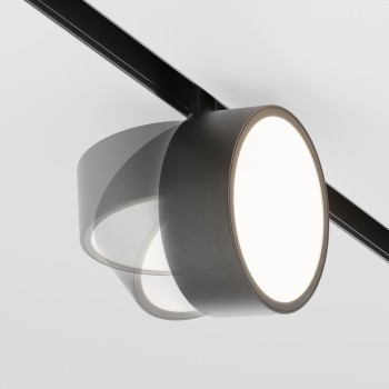 Spot magnetic pe șină Rado negru Maytoni, 18W, 4000K