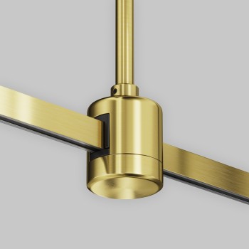 Accesoriu șină spoturi Accessories for tracks Flarity Maytoni, L4, H74, brass