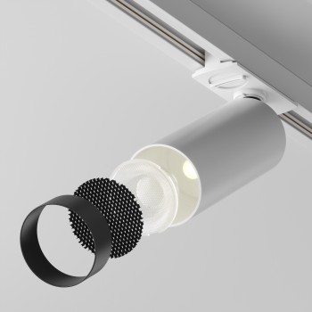 Spot pe șină Focus LED alb Maytoni, 12W, 3000K