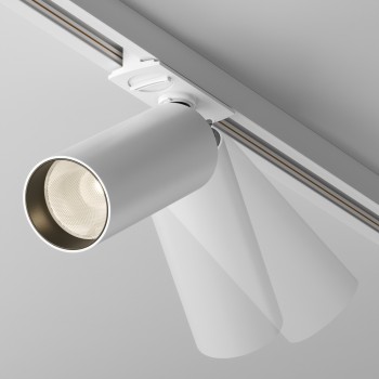 Spot pe șină Focus LED alb Maytoni, 12W, 3000K