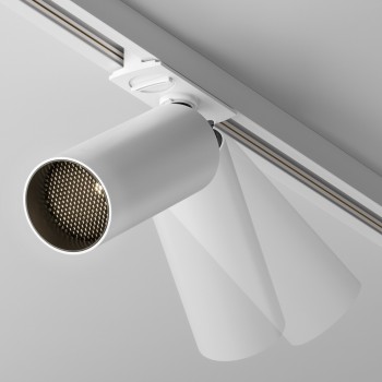 Spot pe șină Focus LED alb Maytoni, 12W, 3000K