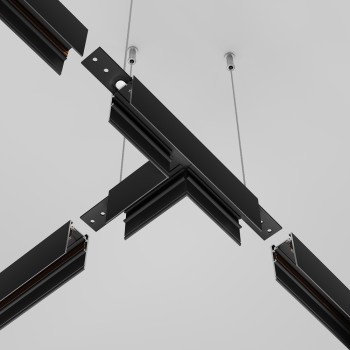 Accesoriu șină spoturi Accessories for tracks Exility Maytoni, L17, black