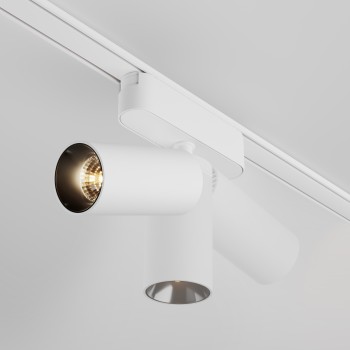 Spot magnetic pe șină Focus LED alb Maytoni, 12W, 3000K, H13
