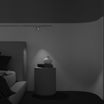 Spot magnetic pe șină Focus LED alb Maytoni, 12W, 3000K, H13