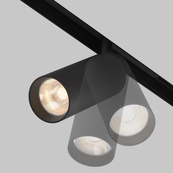 Spot magnetic pe șină Artisan negru Maytoni, 12W, 3000K, H19