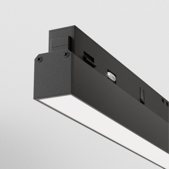 Spot magnetic pe șină Basis negru Maytoni, 24W, L60