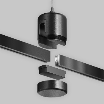 Accesoriu șină spoturi Accessories for tracks Flarity Maytoni, L4, H110, black