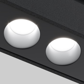 Spot magnetic pe șină Points negru Maytoni, 12W, L22 (3)