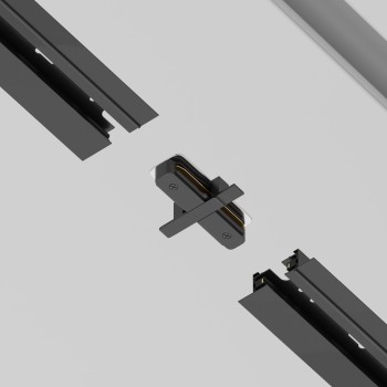 Accesoriu șină spoturi Accessories for tracks Unity Maytoni, L8, H2, black