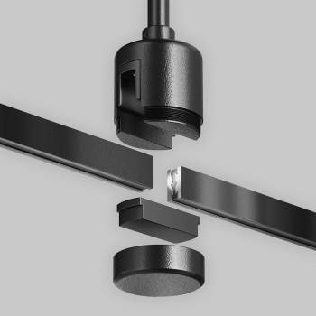 Accesoriu șină spoturi Accessories for tracks Flarity Maytoni, L4, H12, black