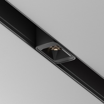 Spot magnetic pe șină Points S negru Maytoni, 2W, 4000K